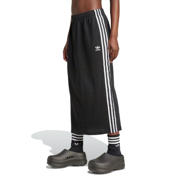 【adidas 愛迪達】運動長裙 KNITTED SKIRT 女 - IY7279