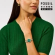 【FOSSIL 官方旗艦館】Tillie系列 鑲鑽細緻女錶 不鏽鋼鍊帶/米蘭錶帶 26MM(多色可選)