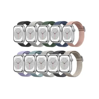 【RHINOSHIELD 犀牛盾】Apple Watch 專用編織錶帶 38/40/41mm/第10代42mm適用(多色可選)