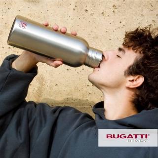 【Bugatti 布加迪】義大利金屬系列保溫瓶1500ml(316醫療級不鏽鋼/保溫壺/保溫杯/水壺/保溫瓶/大容量)
