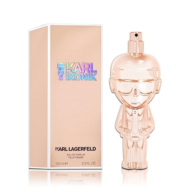 【KARL LAGERFELD 卡爾】時尚大帝 ‧ 流光金女性淡香精 100ML(專櫃公司貨)