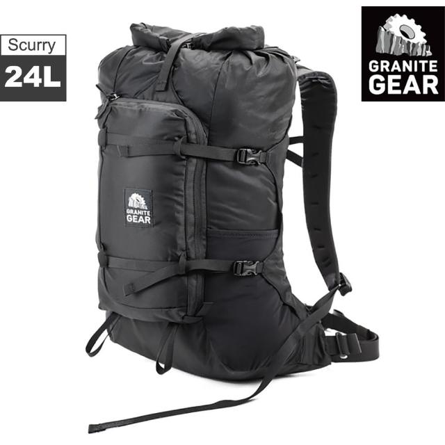 【GRANITE GEAR】輕量登山健行背包 24L 黑色 Scurry 5000051(健行 登山 旅行 徒步旅遊 可登機 攀岩)