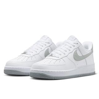 【NIKE 耐吉】休閒鞋 男鞋 女鞋 運動鞋 AF1 AIR FORCE 1 07 白銀 FJ4146-100(2N1337)