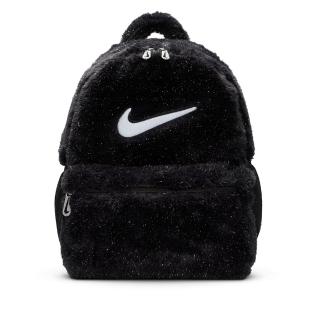 【NIKE 耐吉】後揹包 小包 童包 運動包 毛毛包 Y NK FX FUR BACKPACK 黑 FZ1330-010(2313)