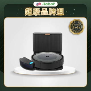 【iRobot】Roomba Combo i5+ 自動集塵掃拖機器人(Roomba i3+升級版 保固1+1年)