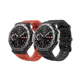 【Amazfit 華米】Amazfit T-Rex 3 48mm軍規運動智慧手錶(10ATM防水/戶外運動/登山/騎行/越野跑/室內健身)