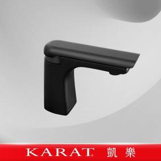 【KARAT 凱樂】F-F1693OB面盆龍頭(霧黑)