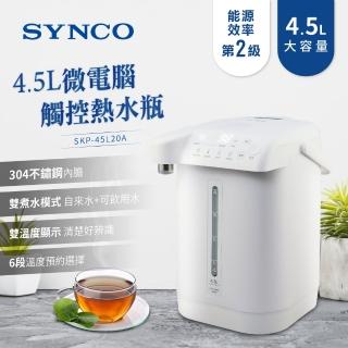 【SYNCO 新格牌】美型4.5L六段溫控溫度顯示熱水瓶SKP-45L20A(展示機-福利品)