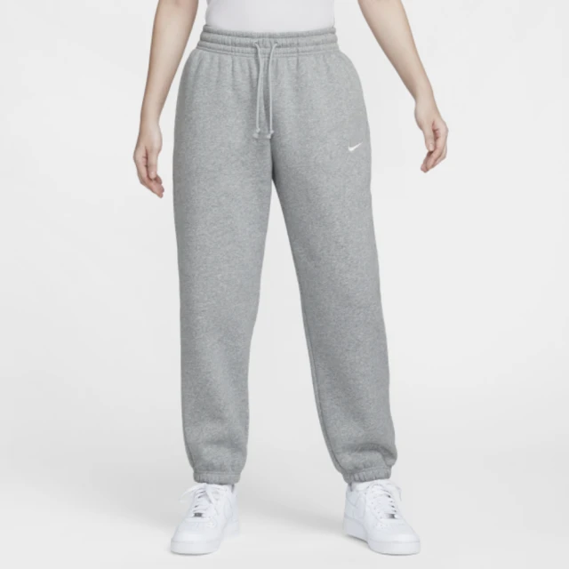 NIKE 耐吉 長褲 女款 運動褲 高腰 寬版 保暖 AS W NSW PHNX FLC HR OS PANT 2 灰 FZ5997-063