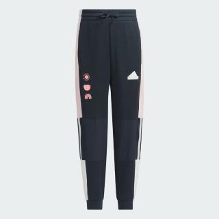 【adidas 愛迪達】COMFORT ESSENTIALS 運動長褲 童裝 JN9577