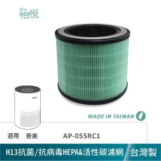 【怡悅】適用 奇美 AP-05SRC1 05SRC1 AP05SRC1 AP-05SRGA 抗病毒濾心1入(臺灣製造 抗菌版)