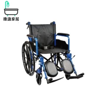 【康逸家居】恆伸醫療 骨科18吋扶手可掀輪椅A款(輪椅#骨科#可掀扶手#18吋座寬#安全設計#手剎)