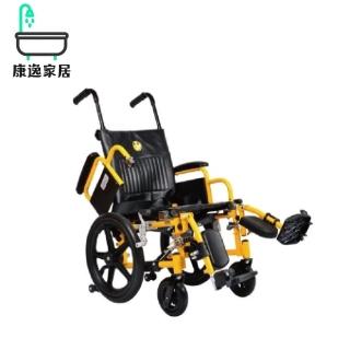 【康逸家居】恆伸醫療 兒童特製14吋可掀手可拆腳移位型輪椅BC附加功能A款(移位型#輕量設計#夾式踏板)