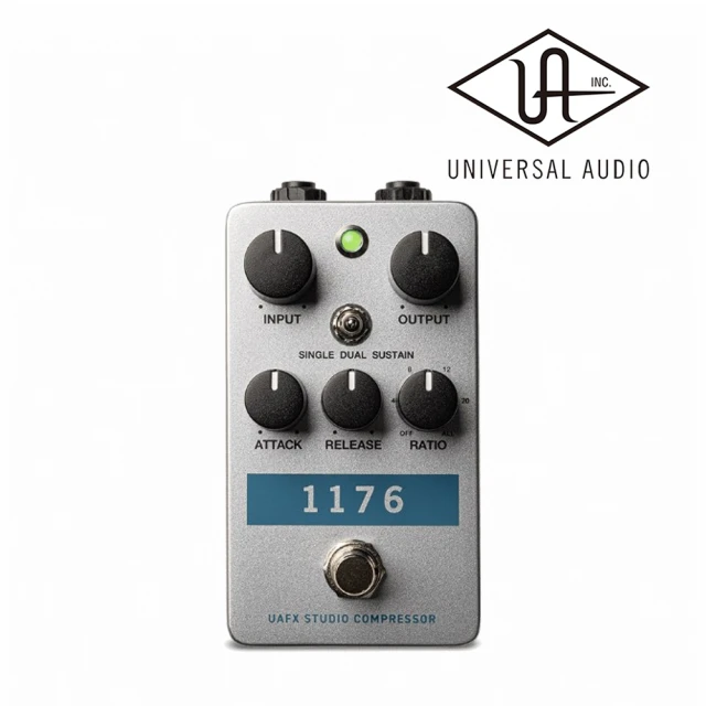 Universal Audio UAFX 1176 Studio Compressor 效果器(原廠公司貨 商品保固有保障)