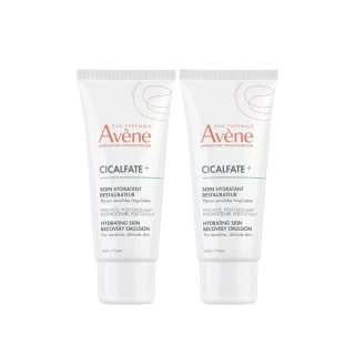 【Avene 雅漾官方直營】Cica極效修復乳液40ml_2入組(特殊美容後推薦)