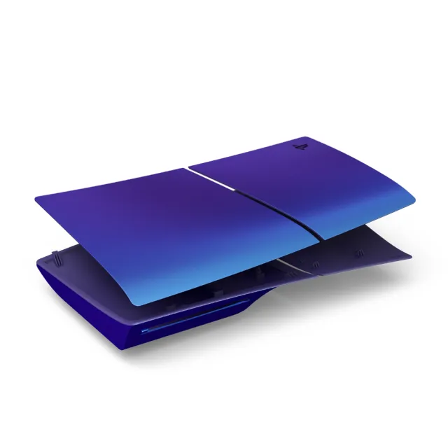 【SONY 索尼】PS5 Slim光碟版 主機護蓋(閃耀靛紫)