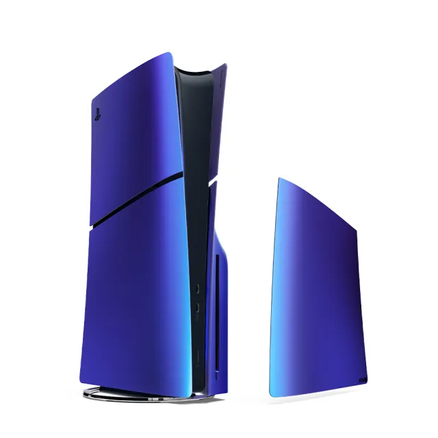 【SONY 索尼】PS5 Slim光碟版 主機護蓋(閃耀靛紫)