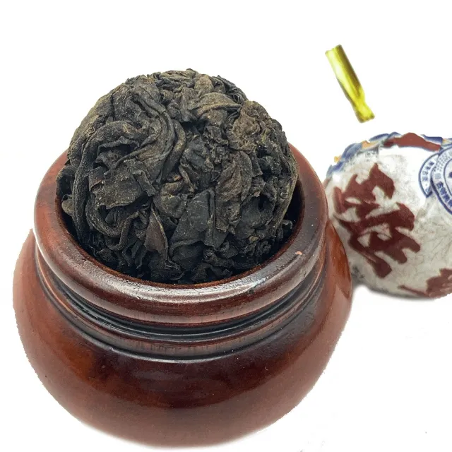 【藏古祥館】班章古樹普洱龍珠(熟茶 小餅茶 普洱 猛海 沱茶)