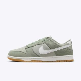 【NIKE 耐吉】Dunk Low Retro SE 男 休閒鞋 運動 經典 復古 低筒 麂皮 翡翠綠(HQ1931-300)