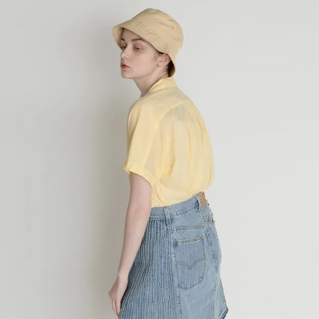 【LEVIS】Made & Crafted女款 輕薄襯衫 上衣 熱賣單品 A2101-0000