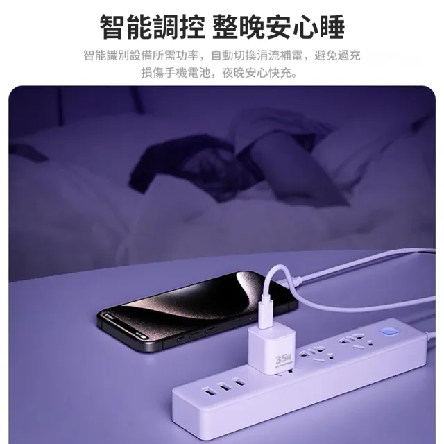 【ZestQ】ZestQ 35W GaN 快充充電器｜Type-C PD快充支援(蘋果筆電通用 安全BSMI認證 出國便攜必備)