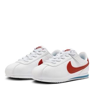 【NIKE 耐吉】運動鞋 童鞋 中小童 兒童 魔鬼氈 KIDS CORTEZ EASYON PSV 白紅 DM0951-115