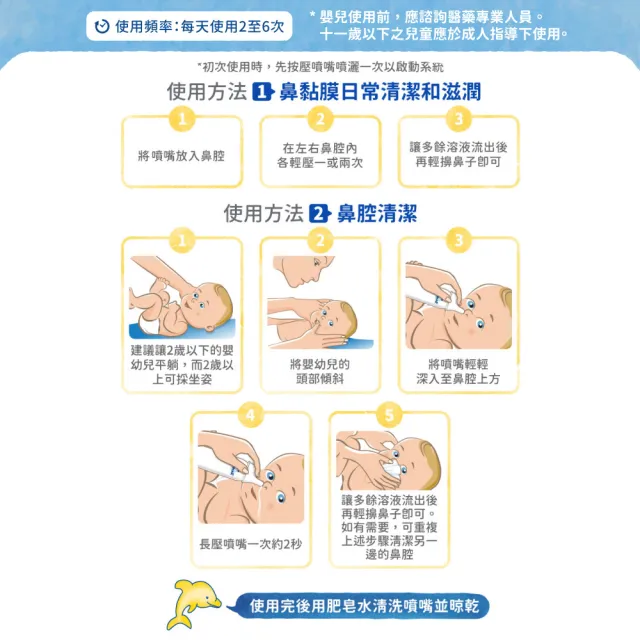 【Sterimar】舒德爾瑪海水洗鼻器 嬰幼兒日常型(100ml)