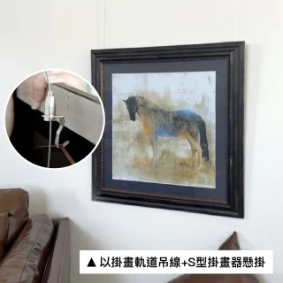 【菠蘿選畫所】畫軌配件零售 - S型掛畫器(不鏽鋼掛畫勾/畫軌掛圖器/掛圖勾/掛圖器/頂軌吊鉤/台灣現貨)