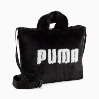 【PUMA】側揹包 斜揹包 小包 運動包 托特包 Core Fur Mini 黑 09065701