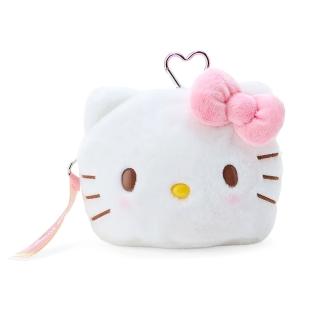 【SANRIO 三麗鷗】2024角色大賞 窗型絨毛收納包 造型娃包 附扣環 Hello Kitty
