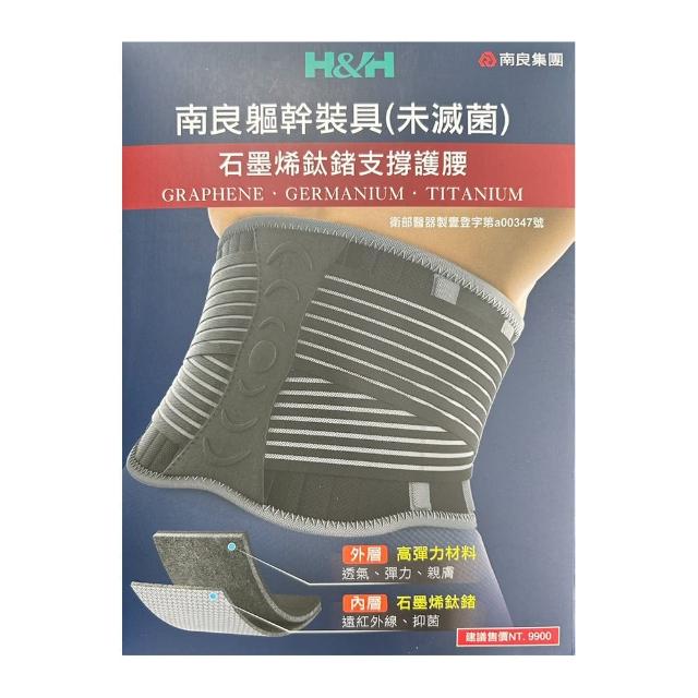 【南良集團】超導石墨烯機能透氣護腰
