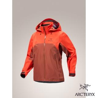 【Arcteryx 始祖鳥官方直營】女 Beta AR 防水外套(太陽橘/紅衫紅)