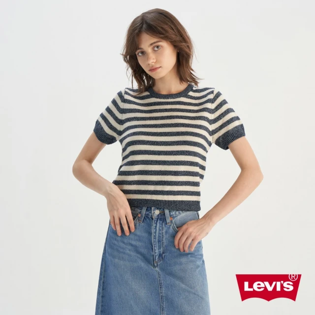 LEVIS 官方旗艦 女款 短袖大學Tee / 舒適面料 人氣新品 000DV-0002