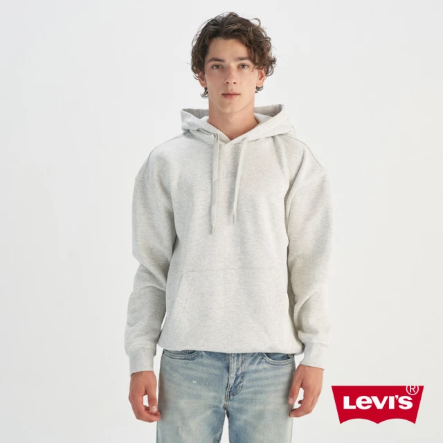 LEVIS 官方旗艦 男款 寬鬆版帽T 經典LOGO TEE