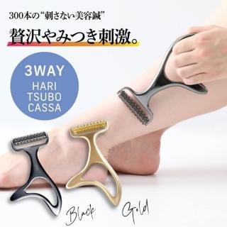 【日本Alphax】ROLLER熱傳導身體按摩器 一入(刮痧板 身體按摩 頭皮按摩 刮痧按摩)