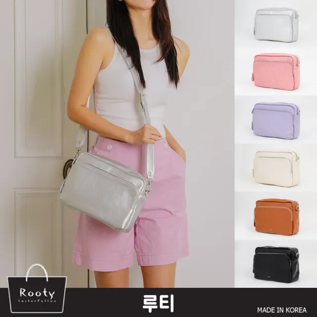 【WHOSE BAG】雙11 韓國質感皮革相機包|寬背帶斜背側背包 多隔層立體收納女包 NO.R537