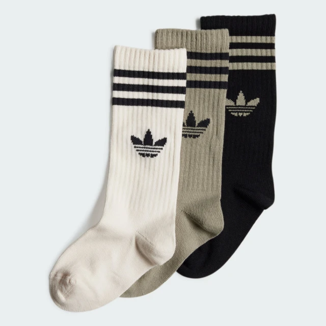 adidas 愛迪達 中筒襪 3 雙入 兒童 - Originals IZ3471