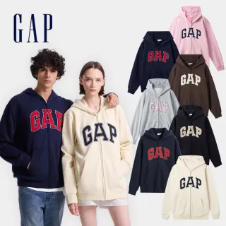 【GAP】男女裝 Logo刺繡/刷毛連帽外套-多款可選(611720&609115&637918)