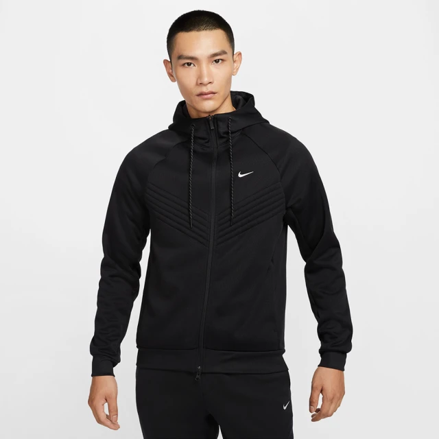 NIKE 耐吉 外套 男款 運動連帽外套 防潑水 AS M NK TF RPL THERMA SPHR WNT 黑 FZ1108-010