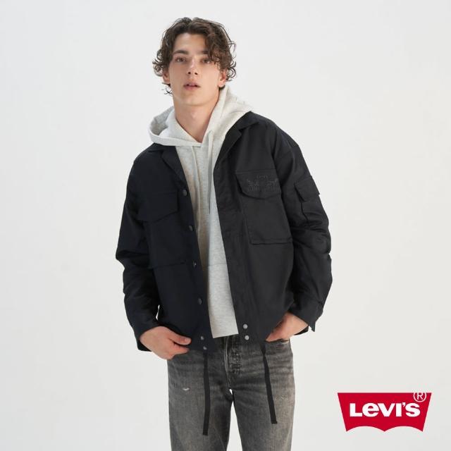 【LEVIS 官方旗艦】男款 外套 防風外套 輕便外套 人氣新品 0017Z-0000