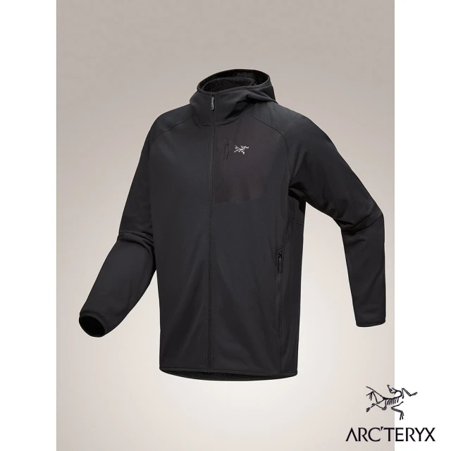 Arcteryx 始祖鳥 男 Delta 刷毛外套(黑)