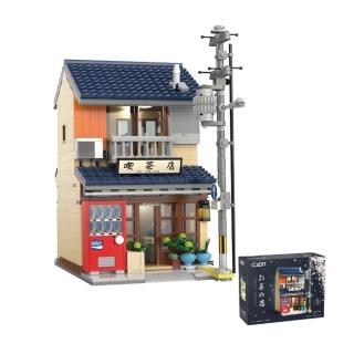 【ToysRUs 玩具反斗城】Cada 日式街景模型-吃茶店(玩具 模型 積木)