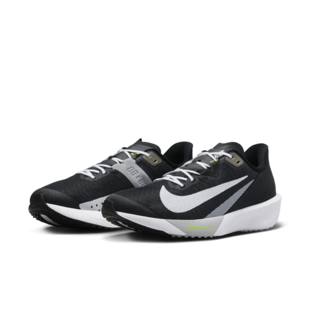 NIKE 耐吉 運動鞋 慢跑鞋 男鞋 NIKE AIR ZOOM RIVAL FLY 4 黑白 緩震 氣墊 彈力 輕盈(FV6040001)