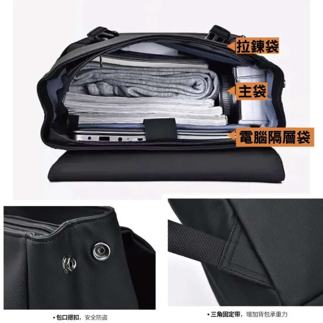 【AMERO】男包 電腦休旅後背包(男包 電腦休旅後背包 雙肩包 防潑水 usb充電)