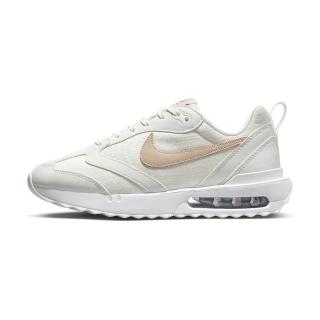 【NIKE 耐吉】Air Max Dawn 女鞋 奶茶色 低筒 運動 增高 氣墊 緩震 麂皮 氣墊 休閒鞋 DX5655-100