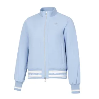 【Munsingwear】企鵝牌 女款淺藍色小翻領鋪棉外套 MLUL6602