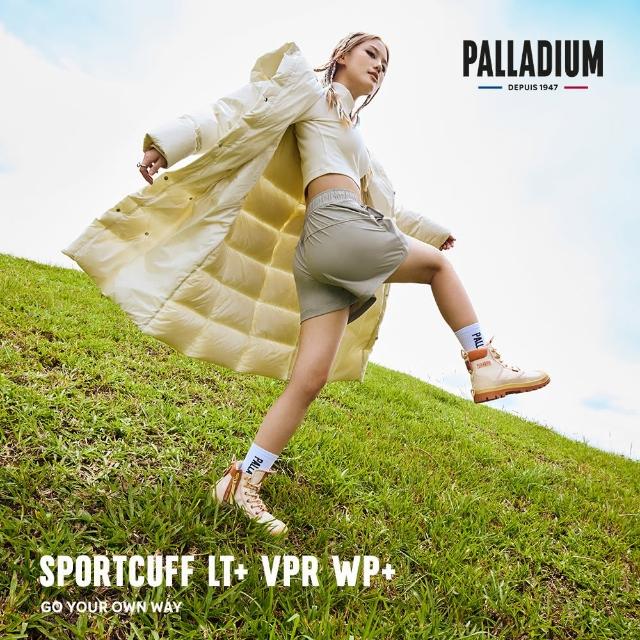 【Palladium】SPORTCUFF LT+ VPR WP+橘標輕量防水靴/防水鞋/休閒鞋-男鞋/女鞋-淡橘/棕(74068-289-M)