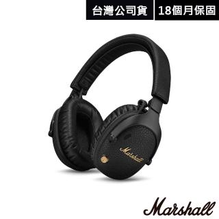 【Marshall】Monitor III A.N.C.主動式抗噪藍芽耳機(第三代 經典黑)