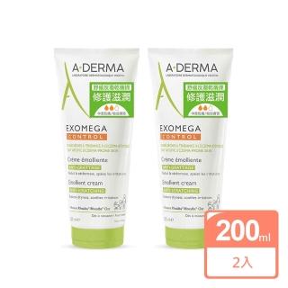 【A-DERMA 艾芙美】新葉益護佳營養霜200ml(二入組)