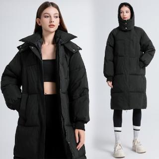 【LANNI 藍尼】★全面包覆保暖長版外套(秋冬/風衣外套/女外套/百搭)